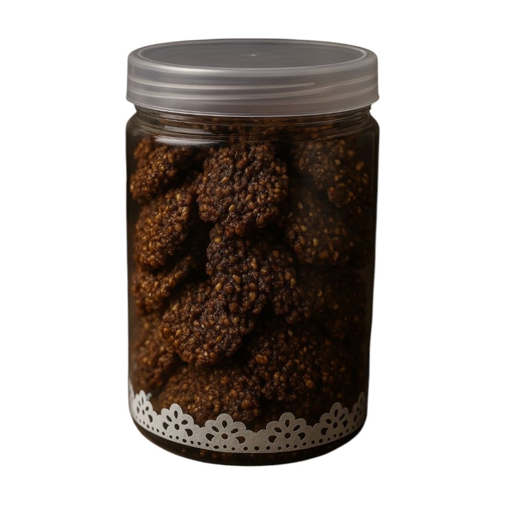

Coklat Kacang Manis Garing Renyah Per toples 1000ml -+500gr