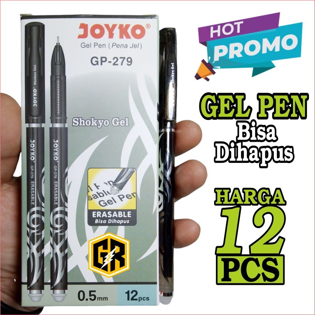 

SPESIAL PROMO Pena Bisa di Hapus GEL PEN JOYKO PENA GEL BISA DIHAPUS - Erasable Gel Pen GP 279