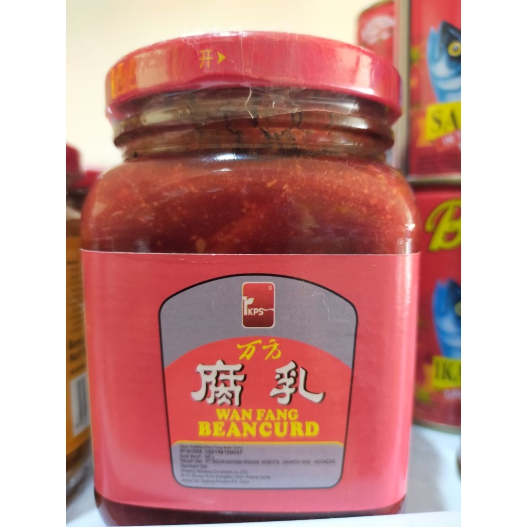 

ikps bean curd 345gr/tahu merah fermentasi
