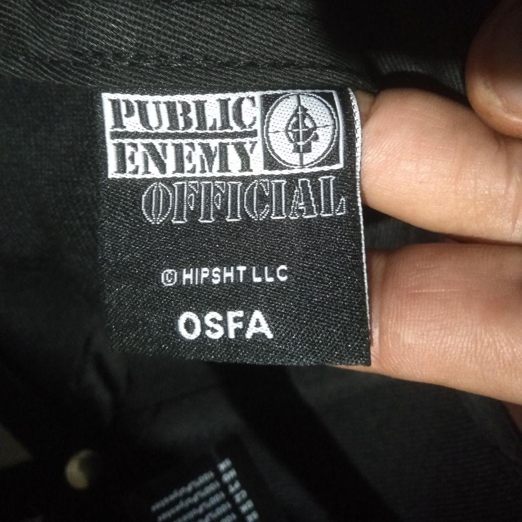 Topi Snapback PUBLIC ENEMY import original - Solid Target