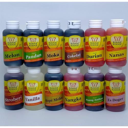 

Pewarna Makanan Koepoe Koepoe 30cc Kuning/Hijau/Biru/Merah/Cokelat