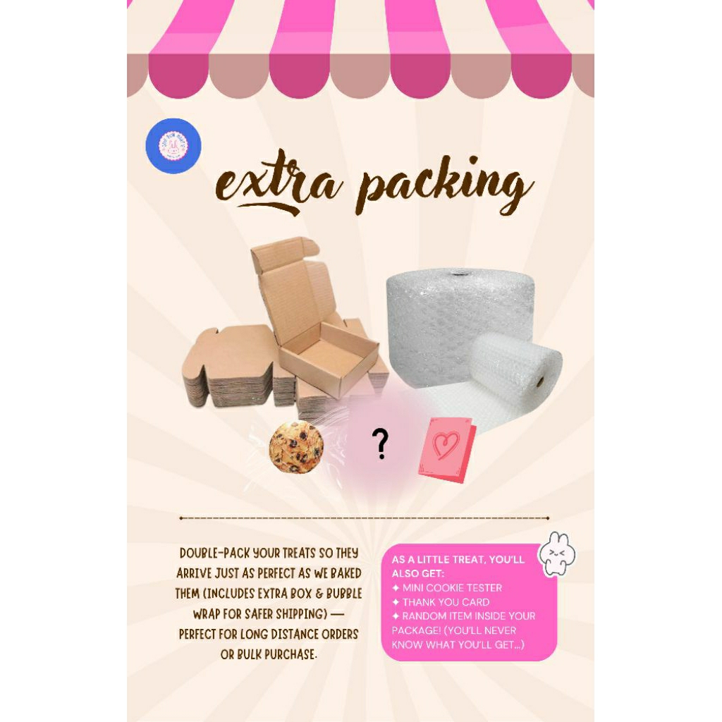 

extra packing