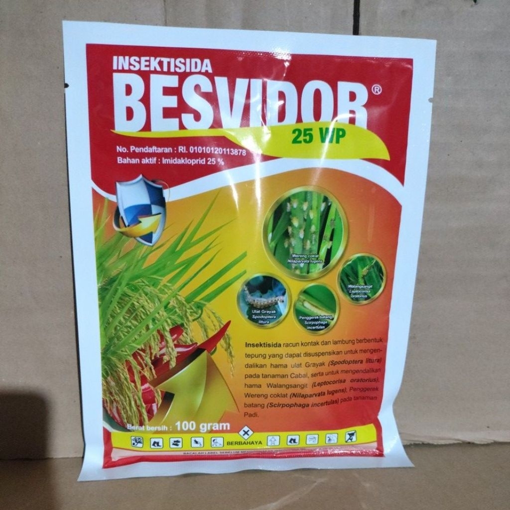 Besvidor 100gram imidakloprid 25WP avidor