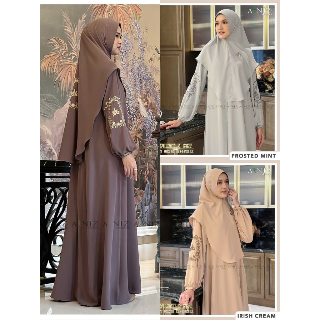 Zuhaila Set Syar'i By Arniz Collection Terbaru