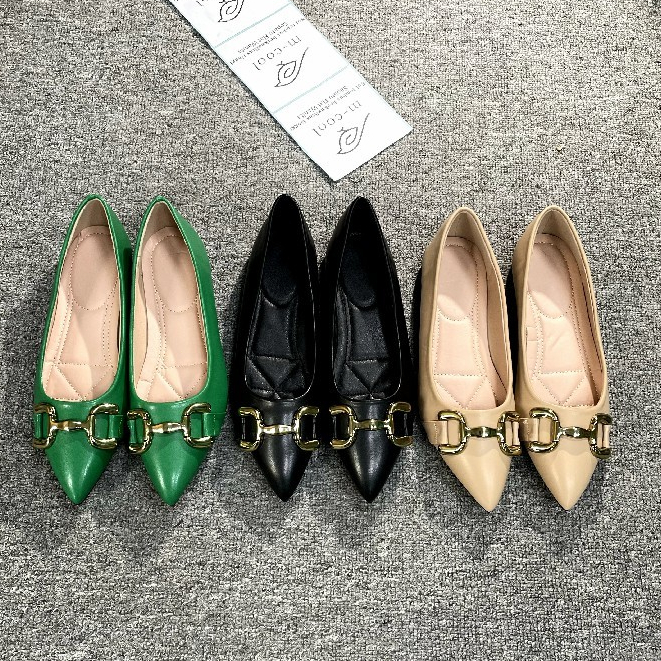 Sepatu Flat Wanita - Sandal Flat Wanita - Sepatu Kerja, Fashion Berkualitas, Sepatu Wanita Kulit Asl