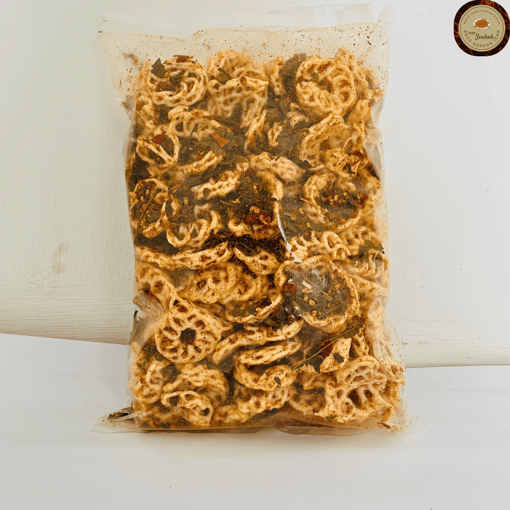 

Kerupuk Pedo Mawar 1 Kg Pedas Daun Jeruk Kerupuk Seblak Viral