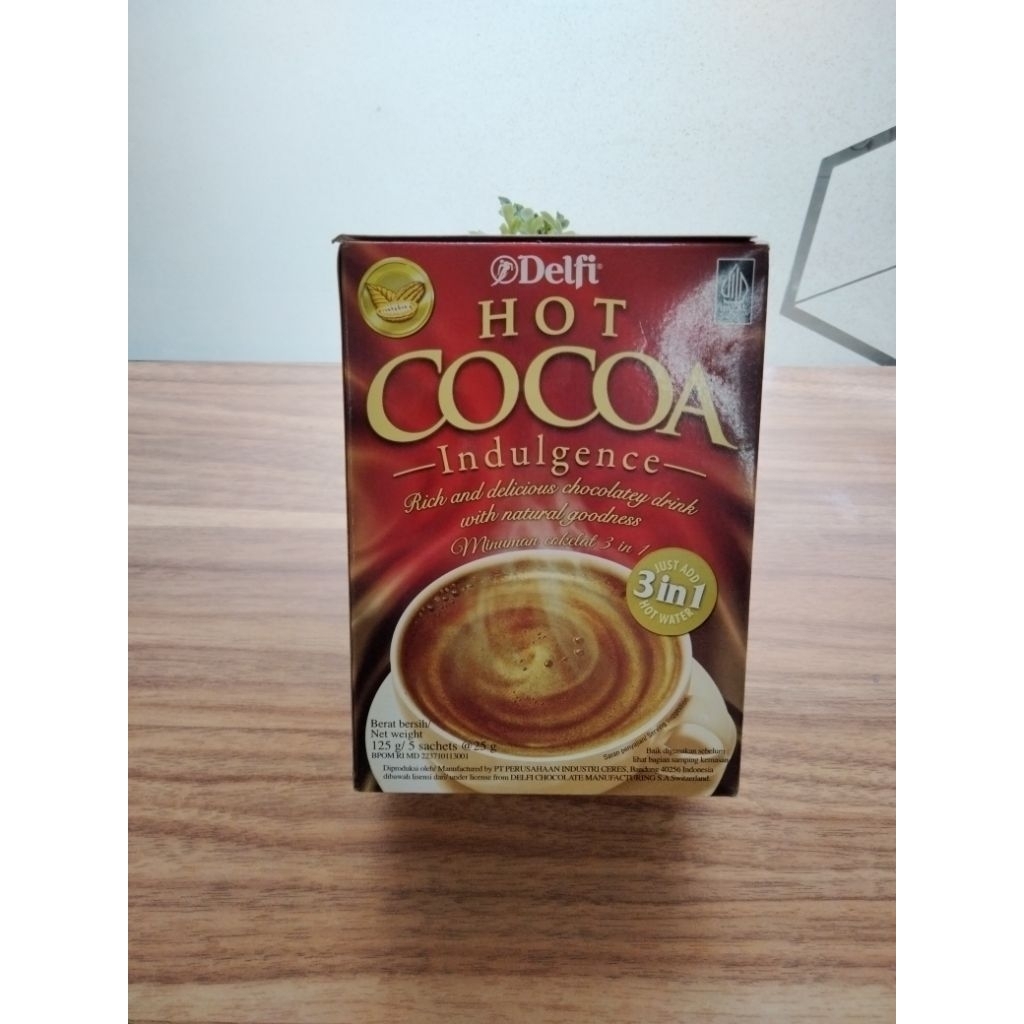 

delfi hot cococa indulgence 125g