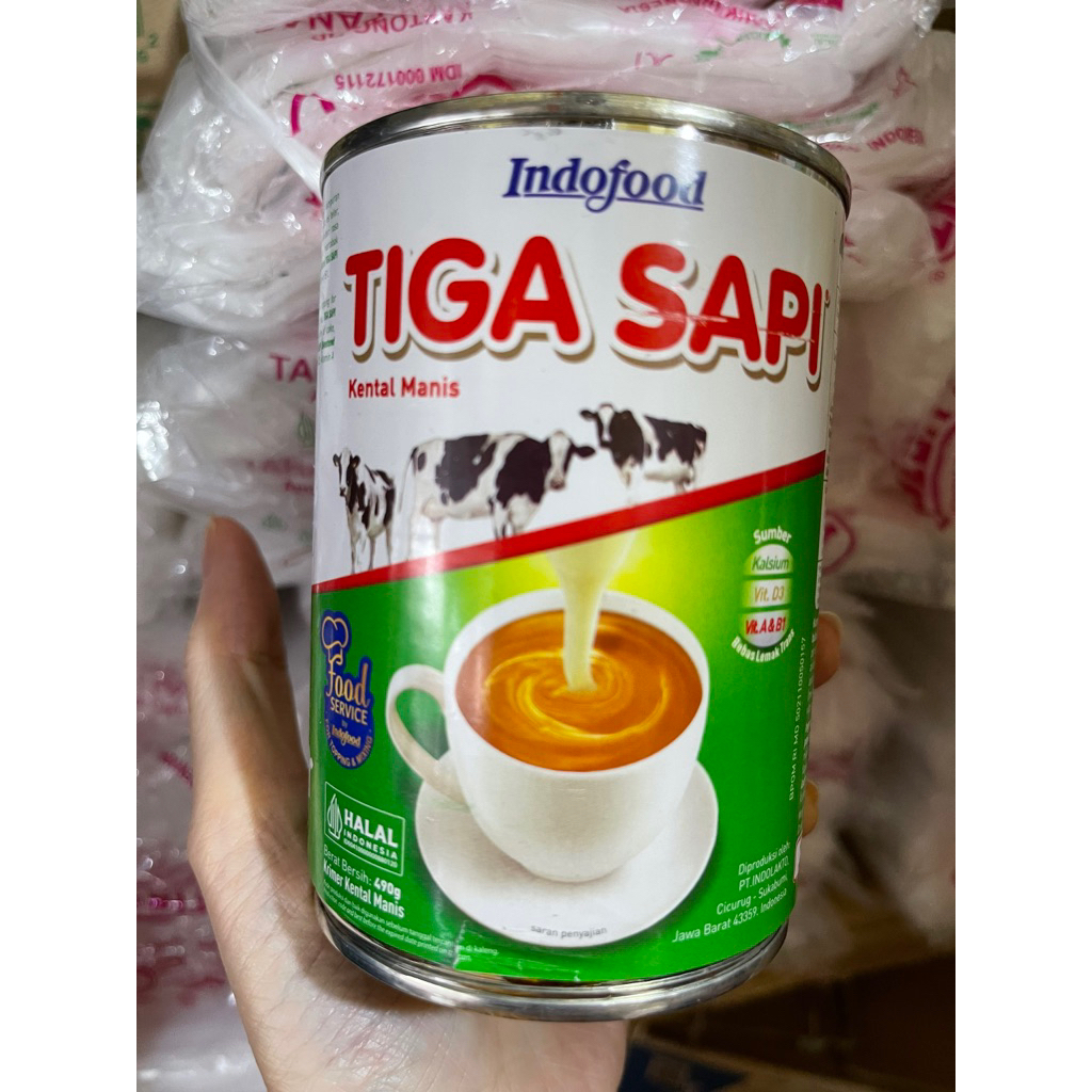 

Tiga sapi susu kental manis 490gr