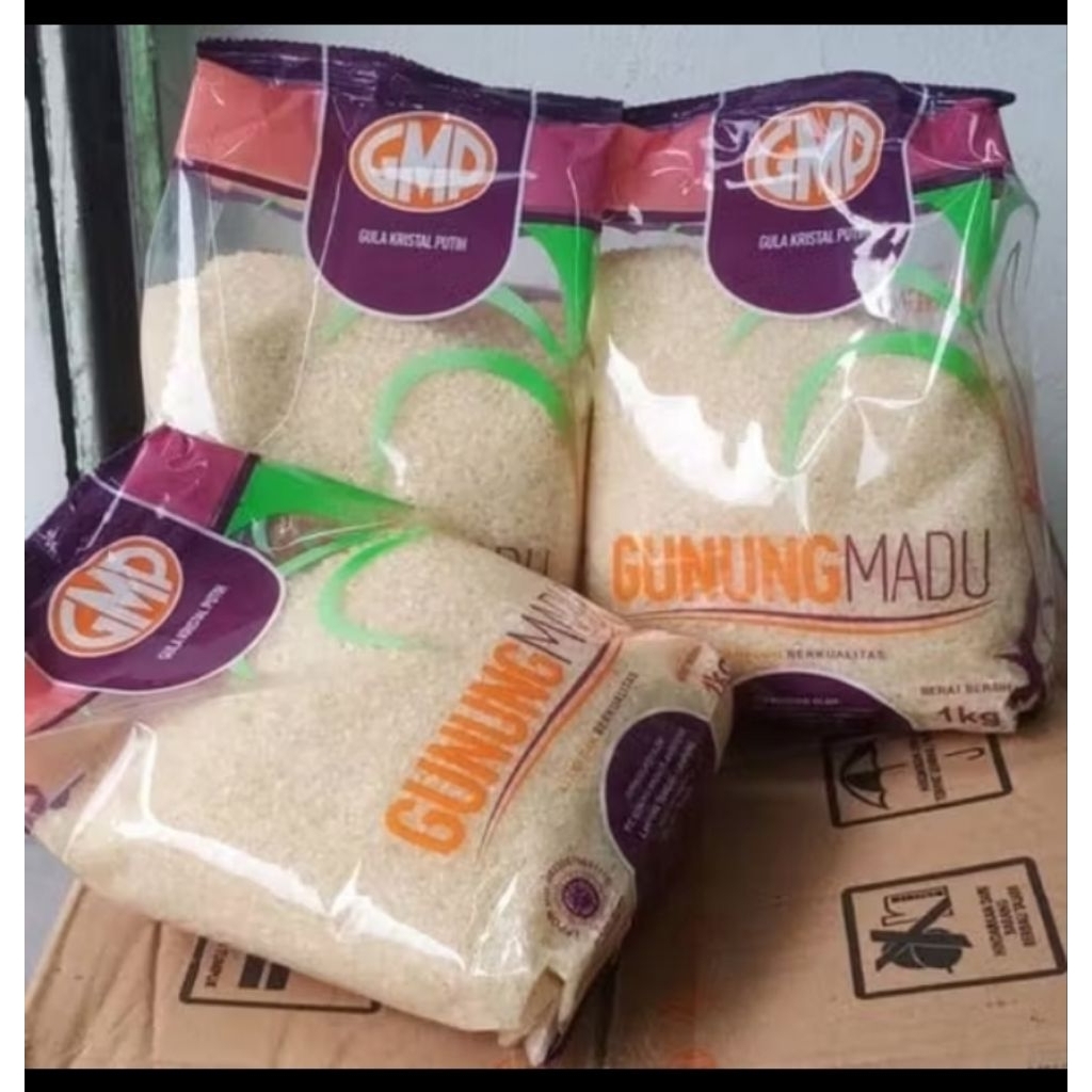 

gula pasir gmp kemasan 1 kg 2 pcs
