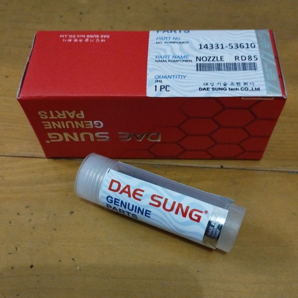 RD85 Nosel Nozzle Noksel Kubota Merk Daesung