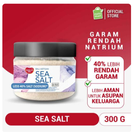 

Tropicana Slim Bali Artisan Sea Salt 300g