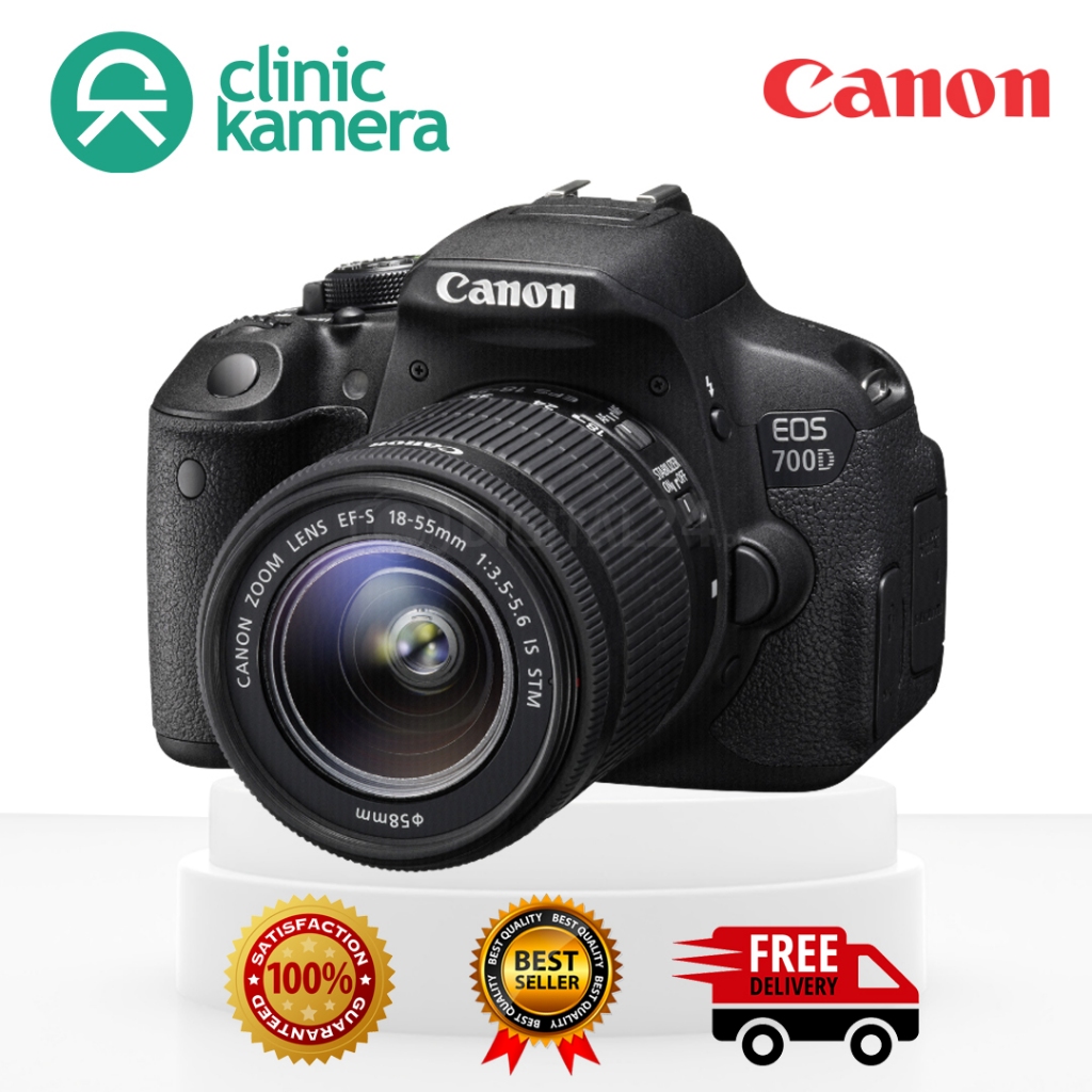 Canon 700D kit 18-55mm IS STM /  Kamera Canon 700D / Kamera DSLR Canon 700D