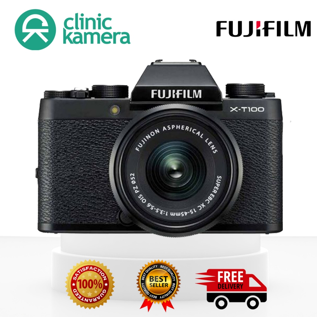 Fujifilm X-T100 Body Only / Kamera Fujifilm X-T100 / Kamera Mirrorless Fujifilm