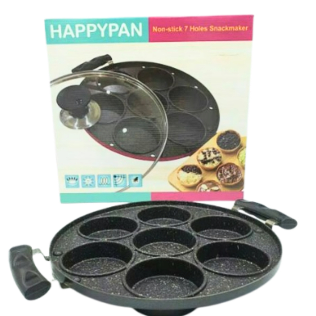 Cetakan kue 7 lubang / Martabak mini 7 lubang