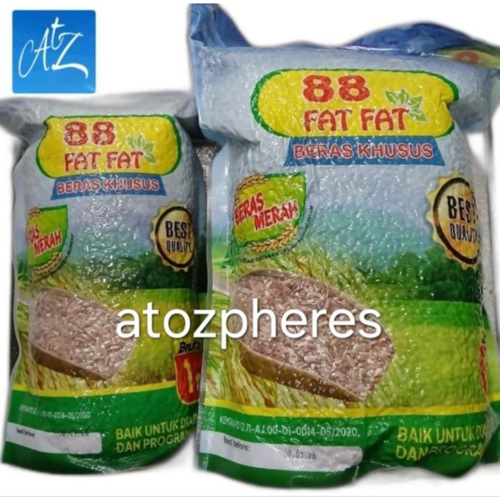 

Beras merah khusus dataran tinggi pegunungan Tanah Karo Sugihen 88 FAT FAT baik untuk penderita diabetes dan program diet 1kg 2kg