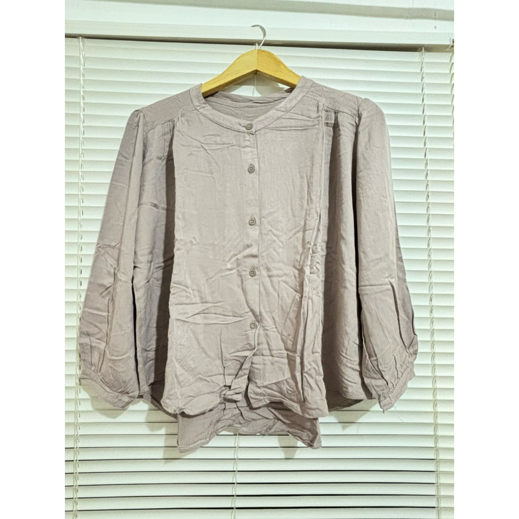 preloved blouse coklat