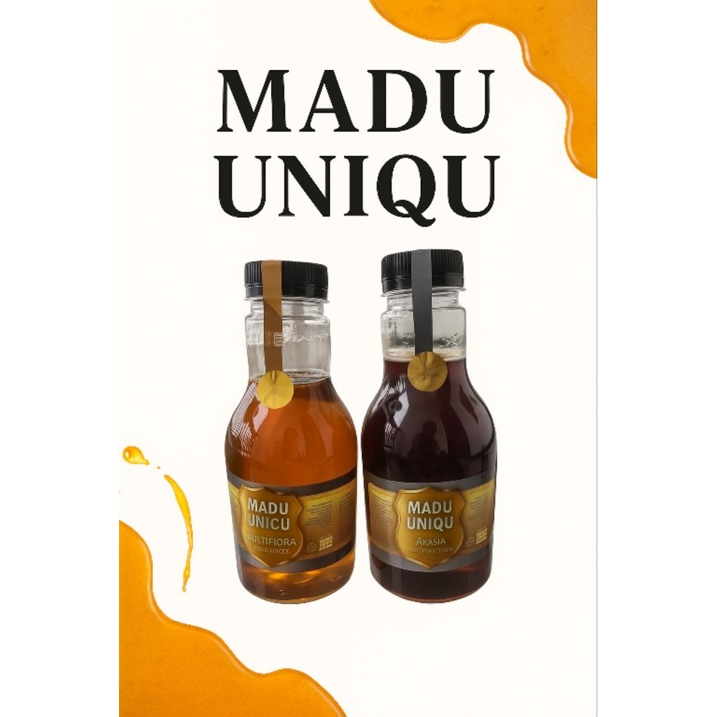 

MADU UNIQU kemasan Cantik Akasia + Multiflora