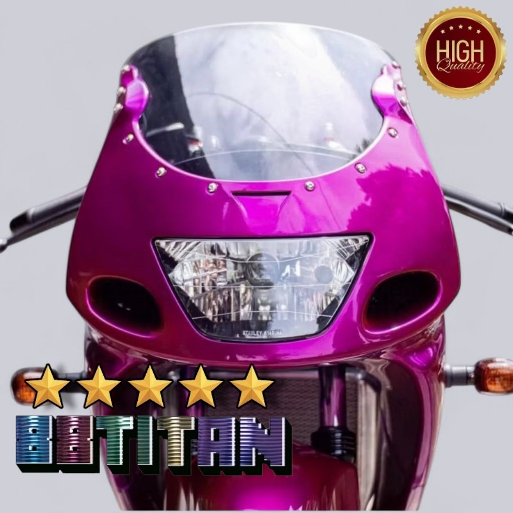 Ninja, Baut Titanium Set Visor Ninja RR Old, RR NEW Gr5