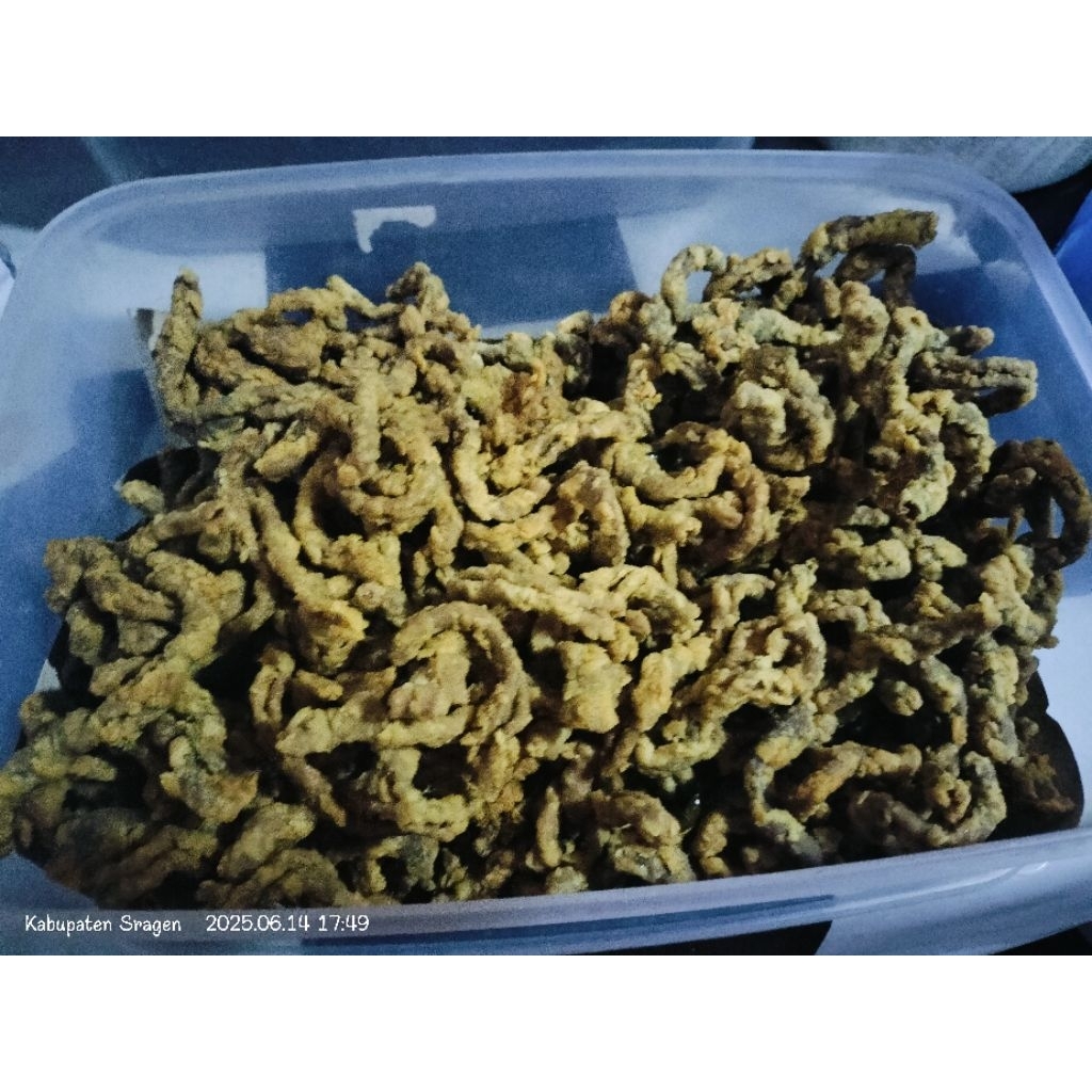 

usus ayam crispy 250gr