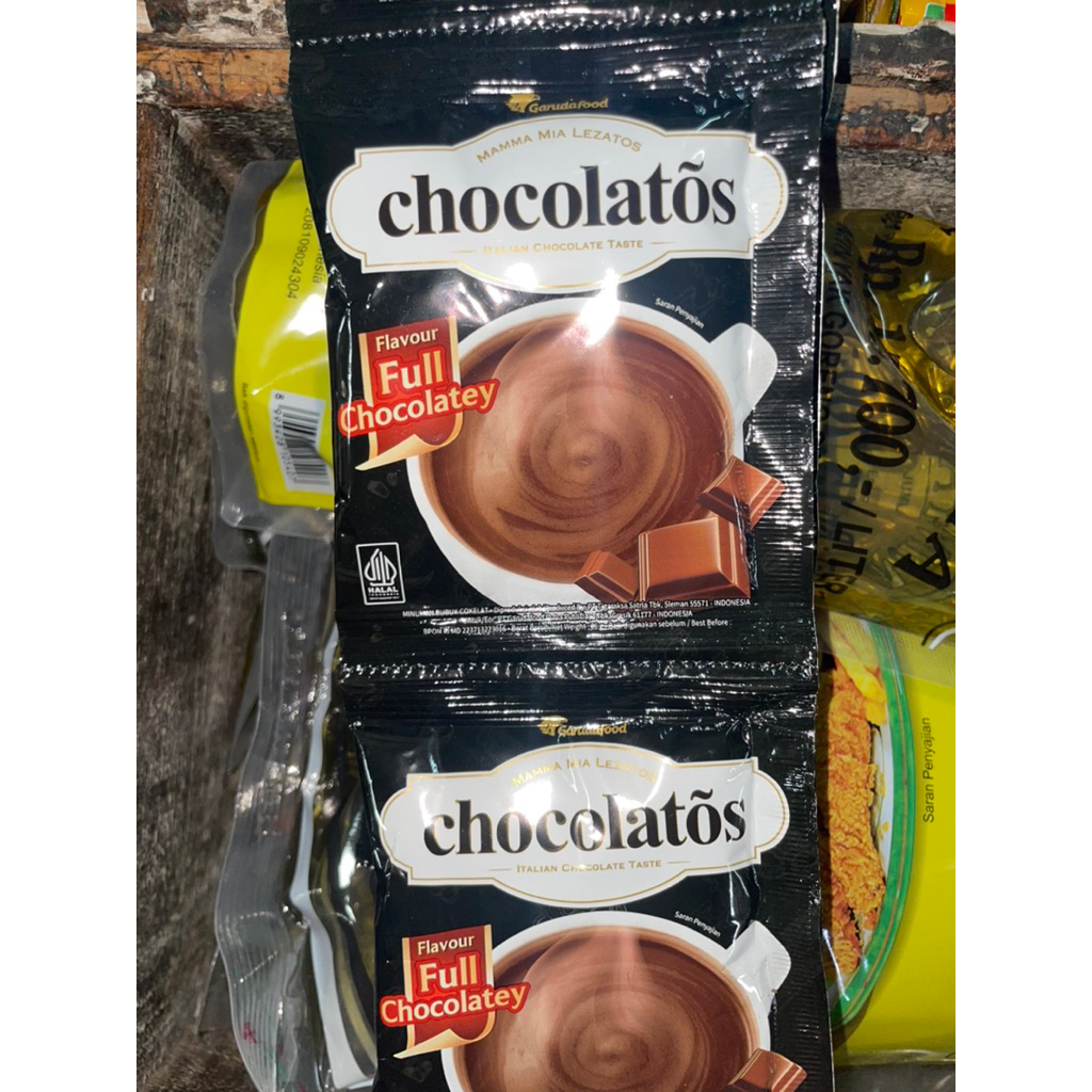 

Chocolatos minuman coklat instan / renceng @ 10 pcs