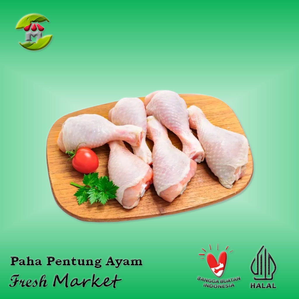 

[JAKPUS] Paha Pentung Drumstick Ayam Pack 950gr - 1kg