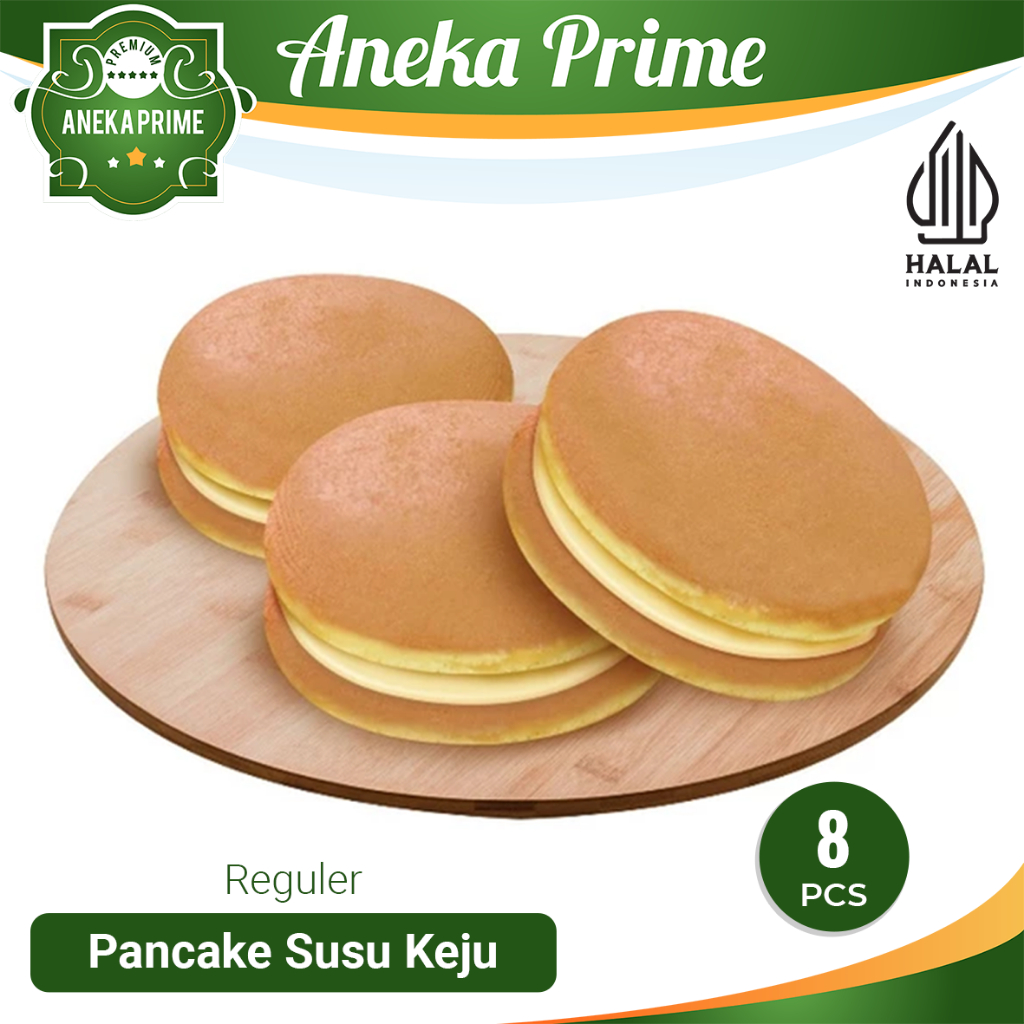 

Pancake Susu Keju - Isi 8pcs