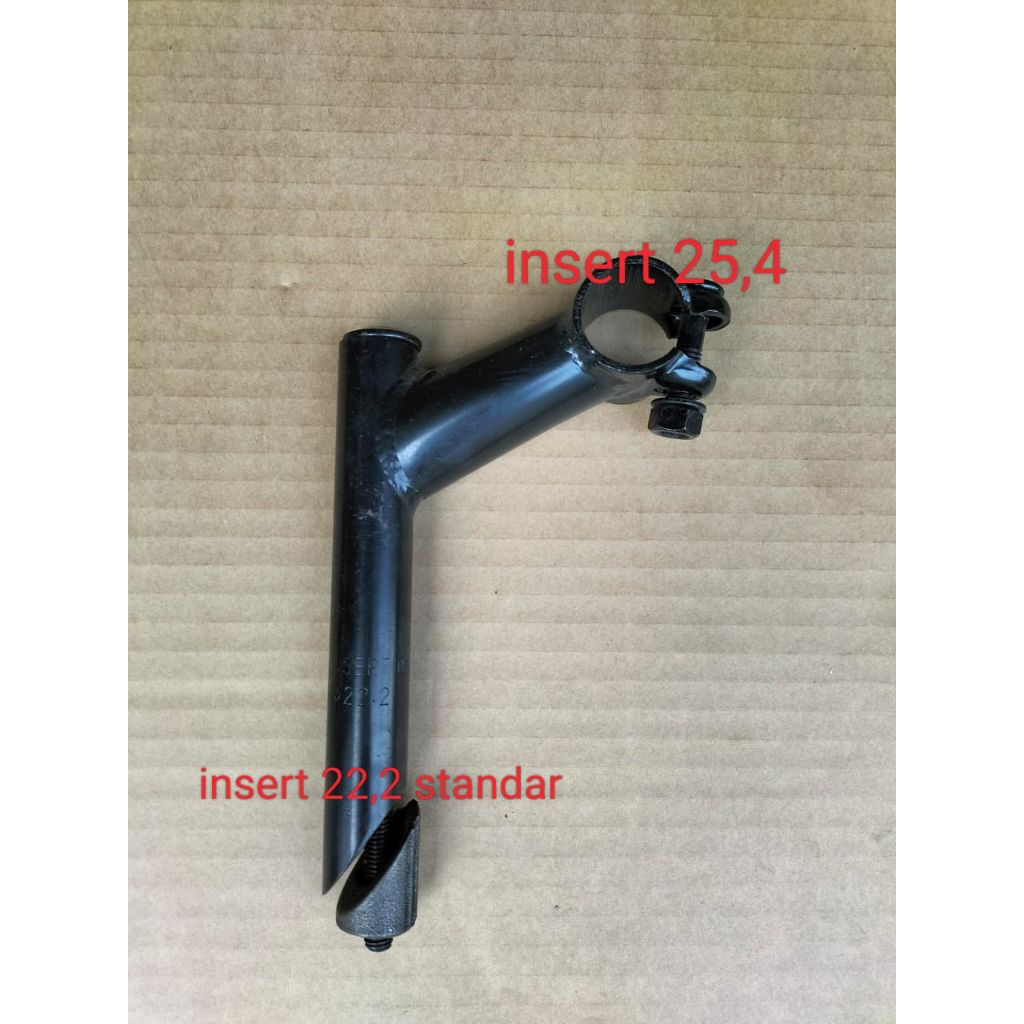 Stem tiang stang sepeda federal mtb insert 22,2