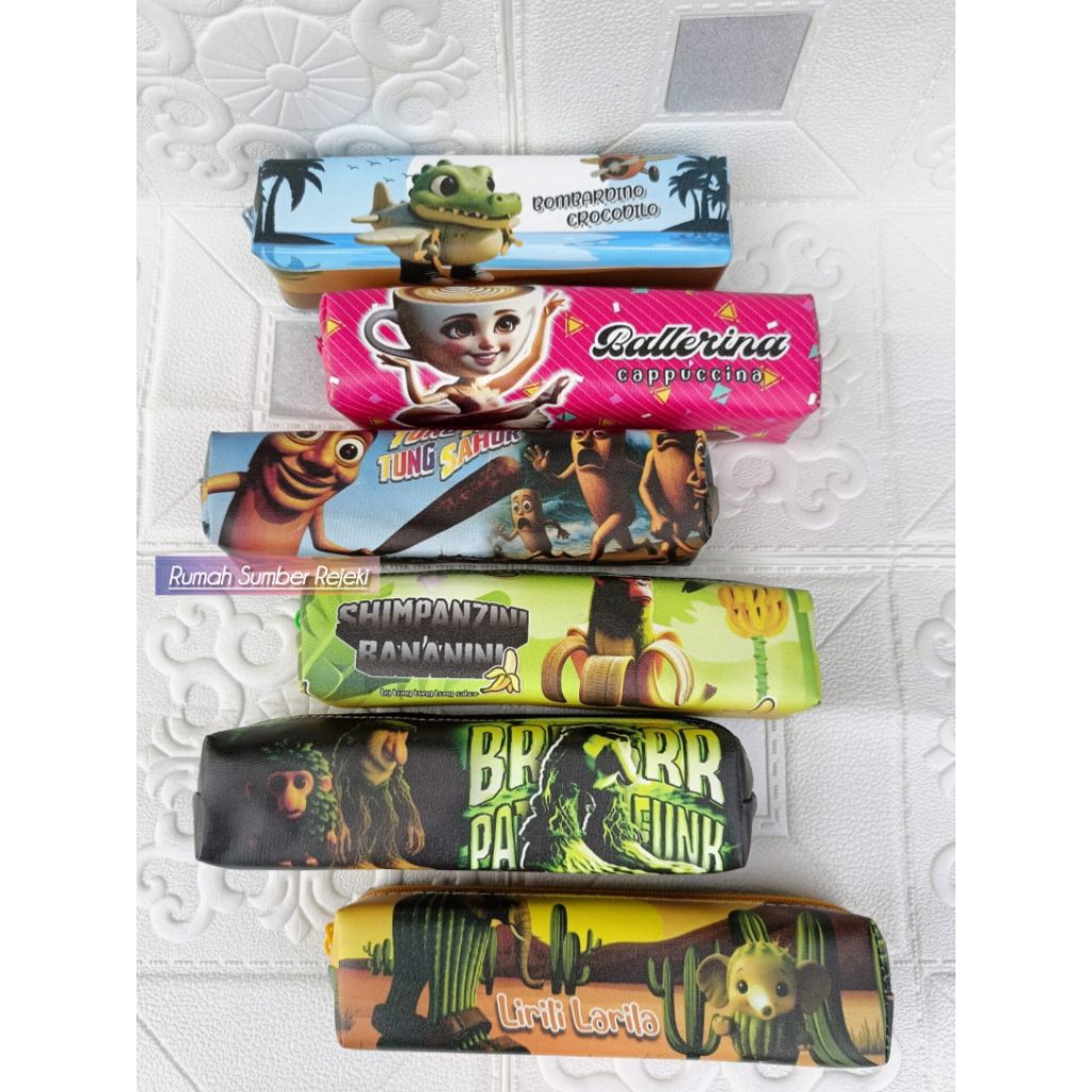 

Tempat Pensil Kotak Pensil Mini Zipper Motif Anomali Terbaru Luci