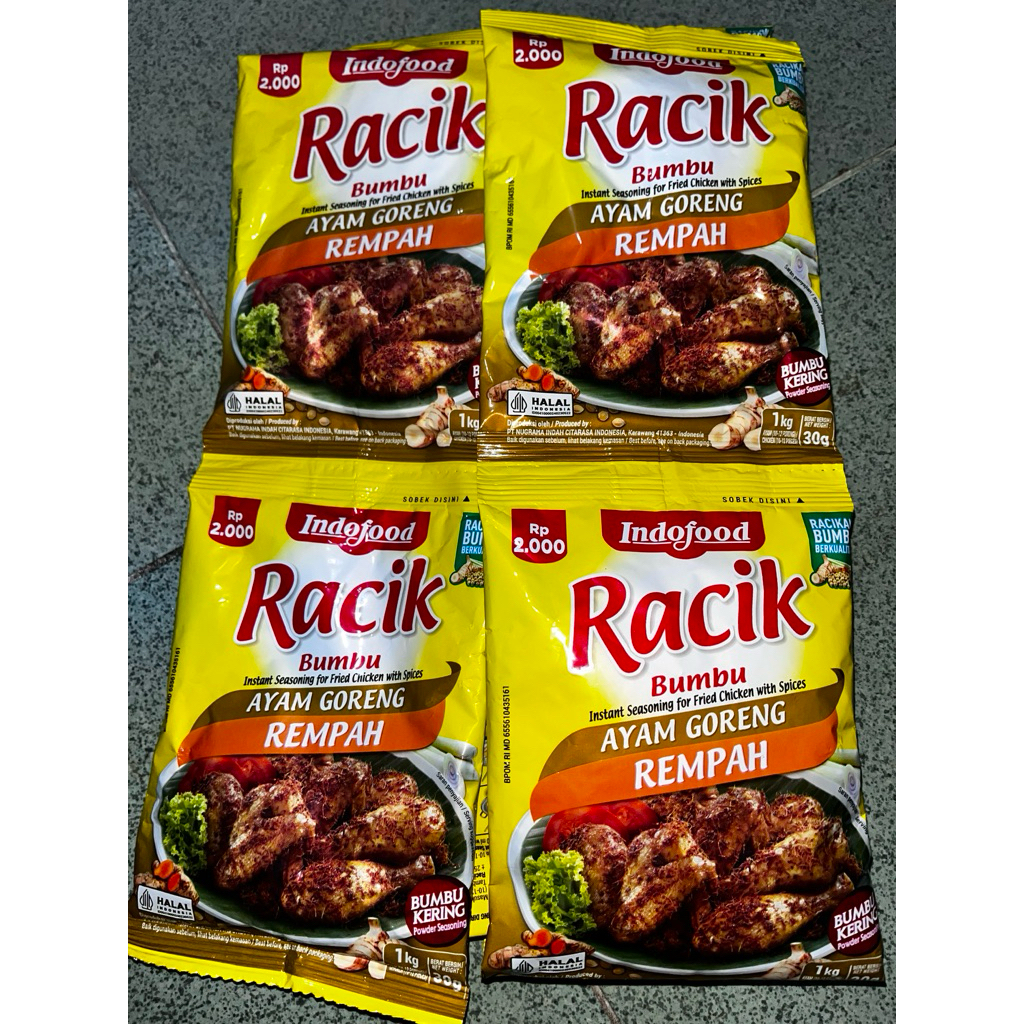 

Racik Ayam goreng Rempah 1renteng 10pcs