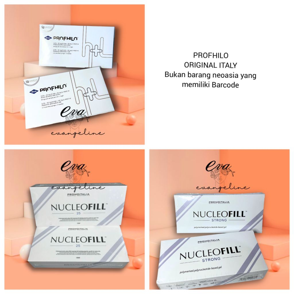 Nucleofill 25 | Nucleofill Strong | Prof hilo Skin booster
