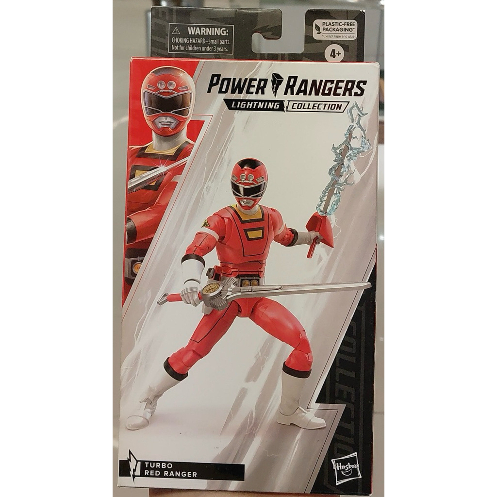 POWER RANGER LIGHTNING COLLECTION ORIGINAL HASBRO RED MERAH