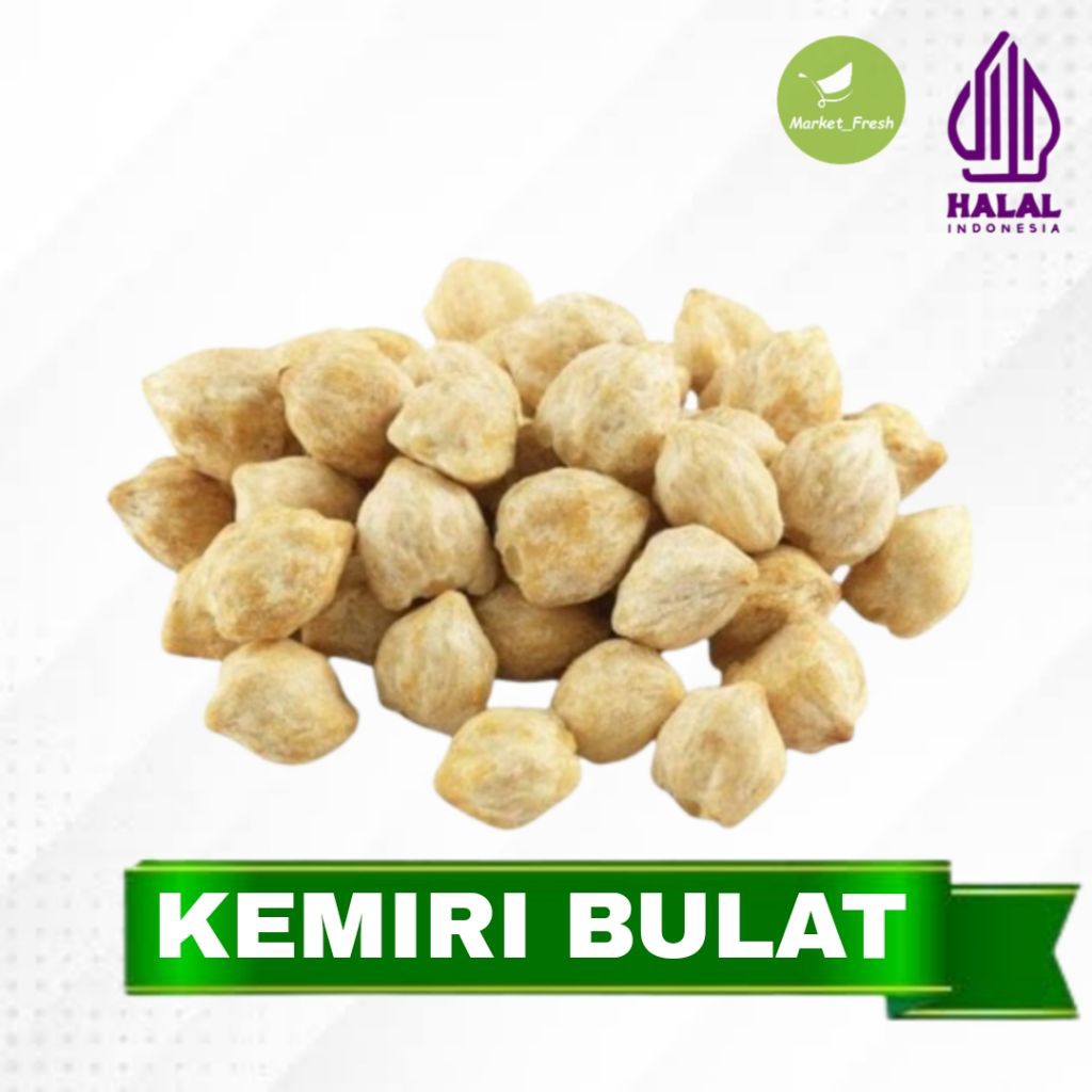 

Bumbu Dapur Kemiri Fresh Kemiri Utuh Bulat Bumbu Masak Kemiri Netto 250 Gram