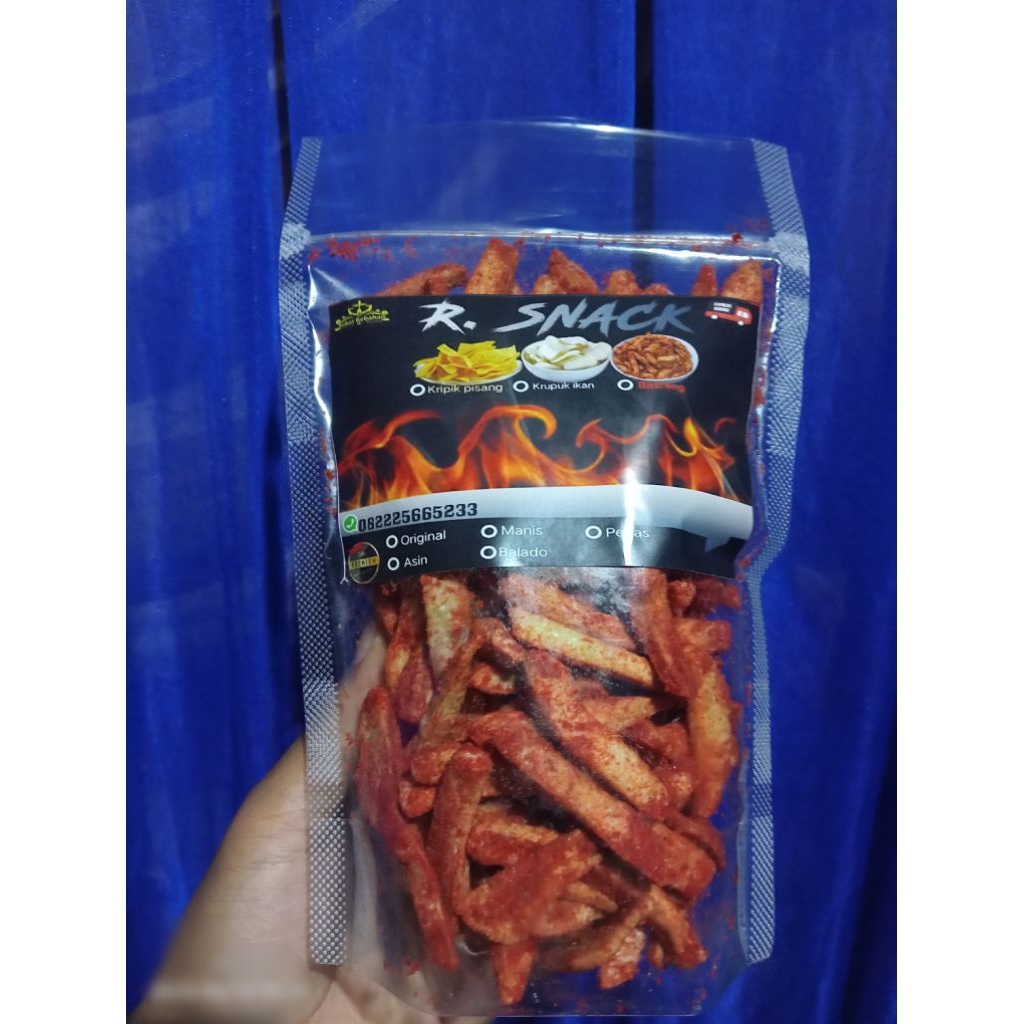 

Basreng Pedas manis gurih Sobat rebahan 150Gram