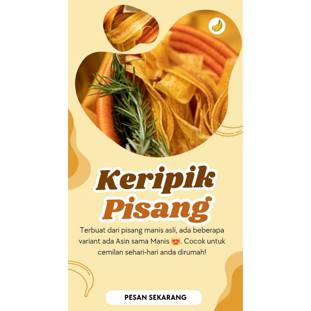 

Keripik Pisang Manis