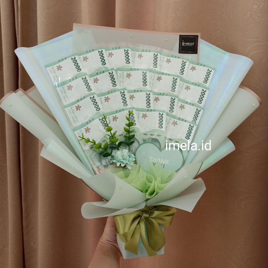 BUKET ASLI / Buket 20rb / buket wisudah / hadiah ultah / hadiah anniversary / kado spesial