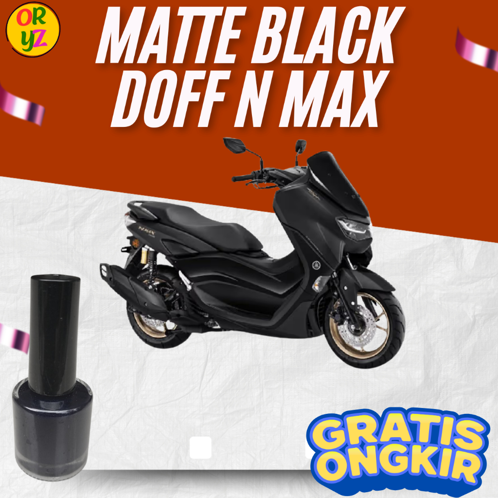 Cat Matte Black Doff Solid Cat Hitam Doff Solid Dof Penghilang Baret Lecet Goresan Motor Beat Pcx Nm