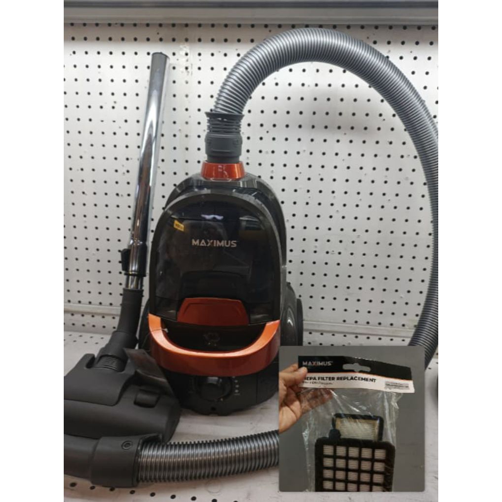 Hepa Filter Vacuum Cleaner Cyclonic Maximus