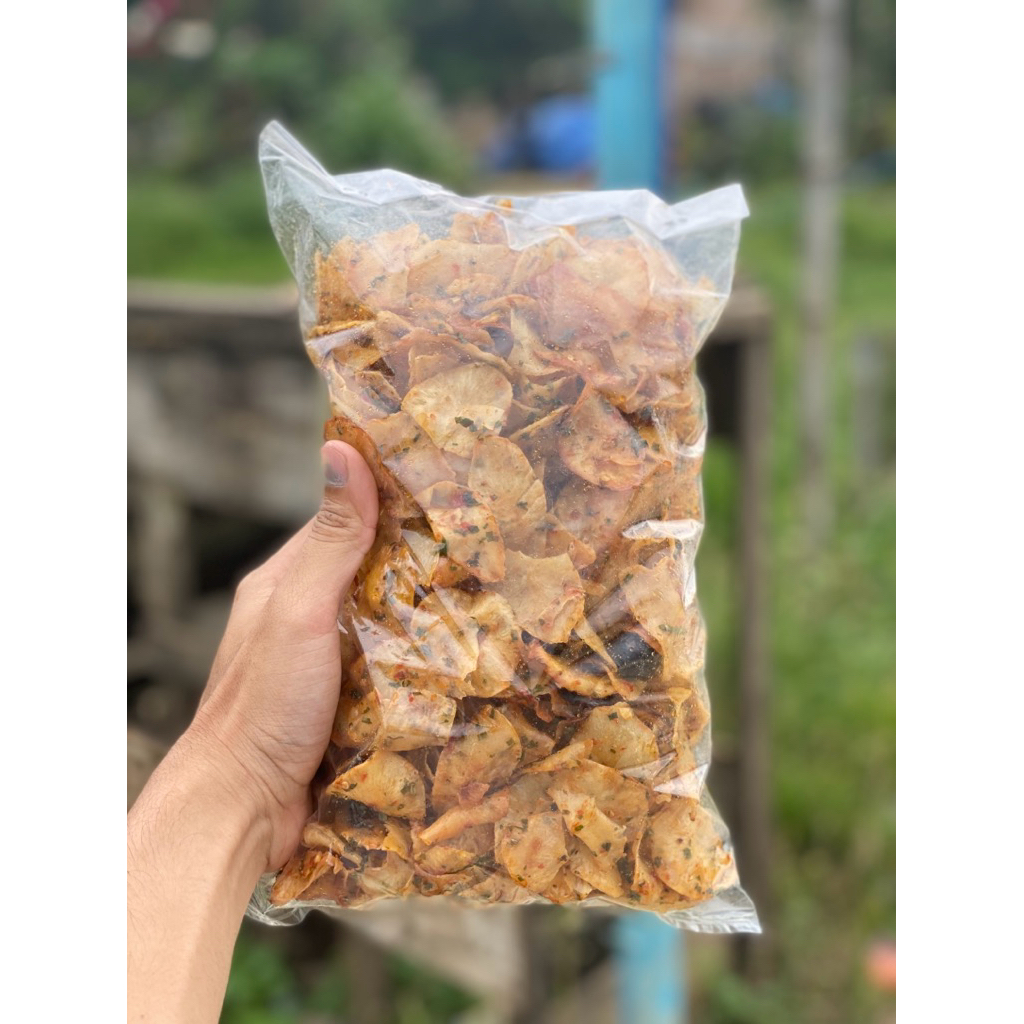 

keripik singkong daun kunir 1 kg