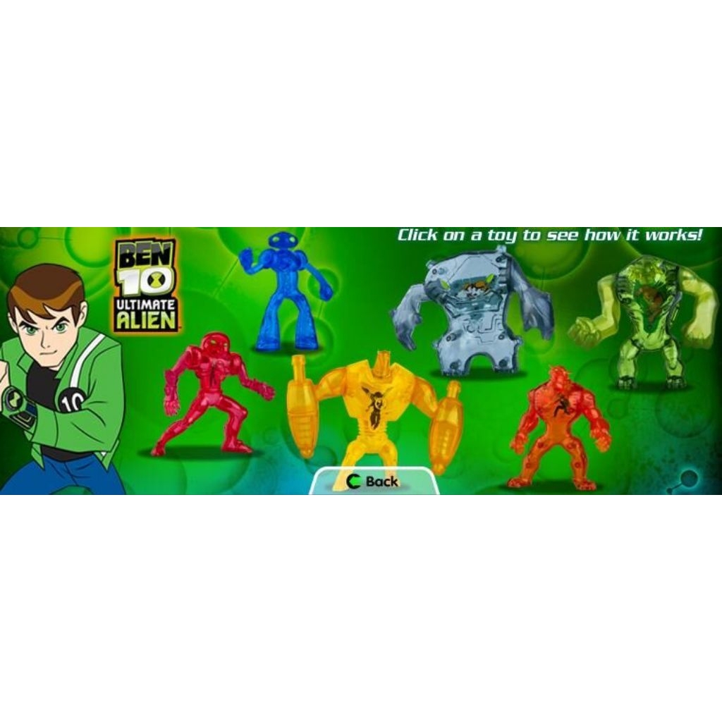 FIGUR MCD MCDONALD'S HAPPY MEAL TOYS - BEN 10