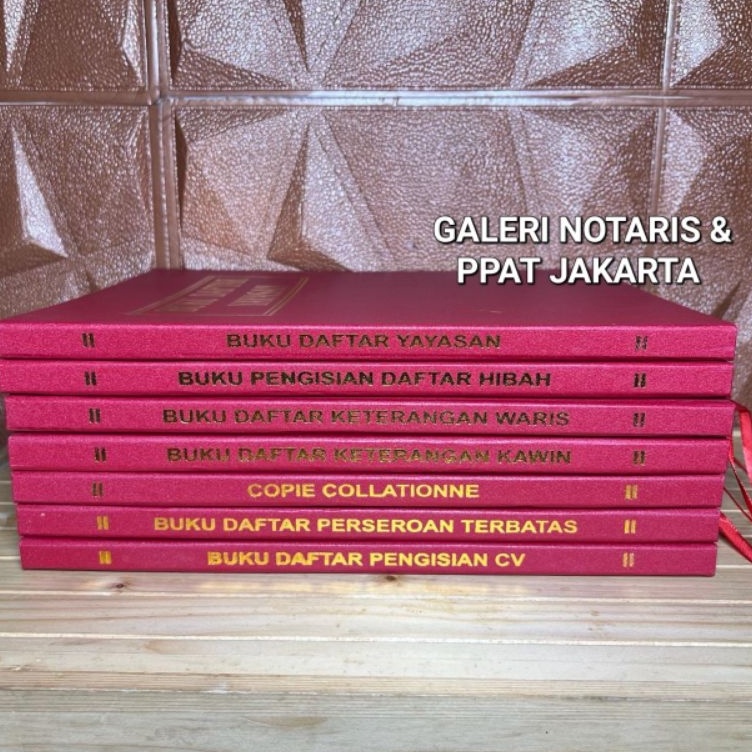 KODE A76T Buku Pendukung Notaris Dan Ppat Buku Protokol Notaris Dan Ppat