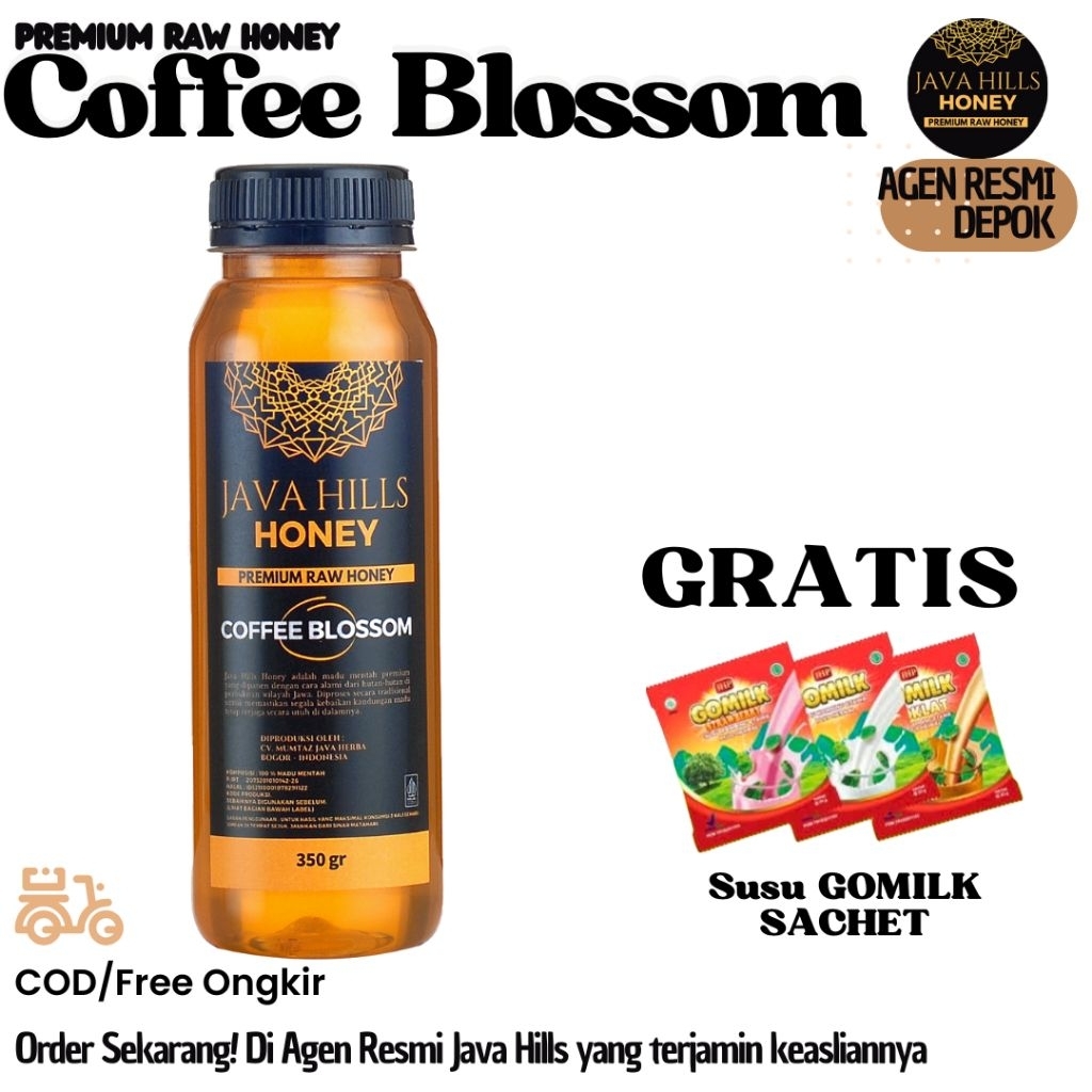 

Madu Java Hills 1kg Nectar Coffee blossom 1000gr bisa COD Penambah Nafsu makan Membantu menjaga Imunitas tubuh cocok untuk penderita Insomnia nektar kopi sariawan