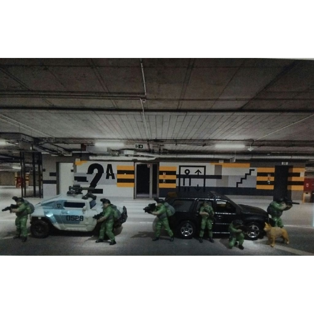 Diorama figure Army Soldier