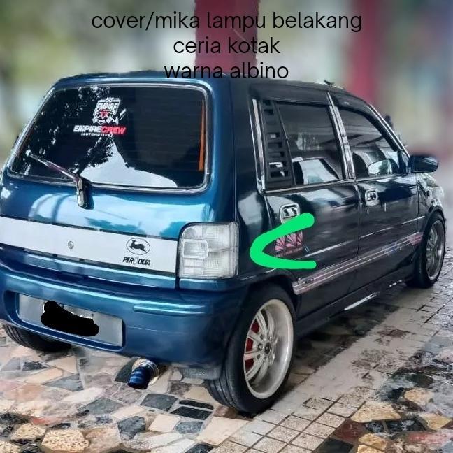 Mika Cover - Warna Albino - Lampu Belakang Daihatsu Ceria Kotak - Tail Lamp Lens