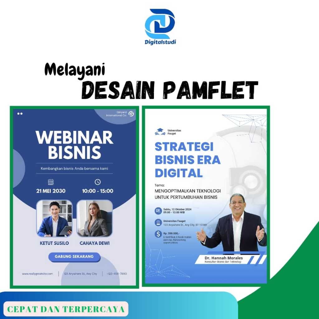 Melayani Desain Pamflet/Profesional