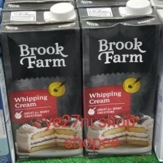 

BrookFarm Whipping Cream 1000ml