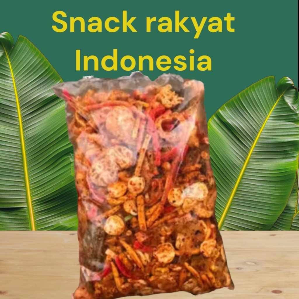 

kerupuk seblak campur mix pedas daun jeruk viral 1kg