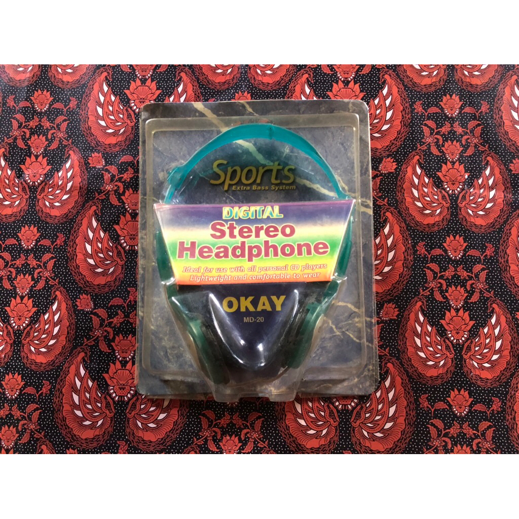 Headphone Vintage Okay MD-20 ( NOS )