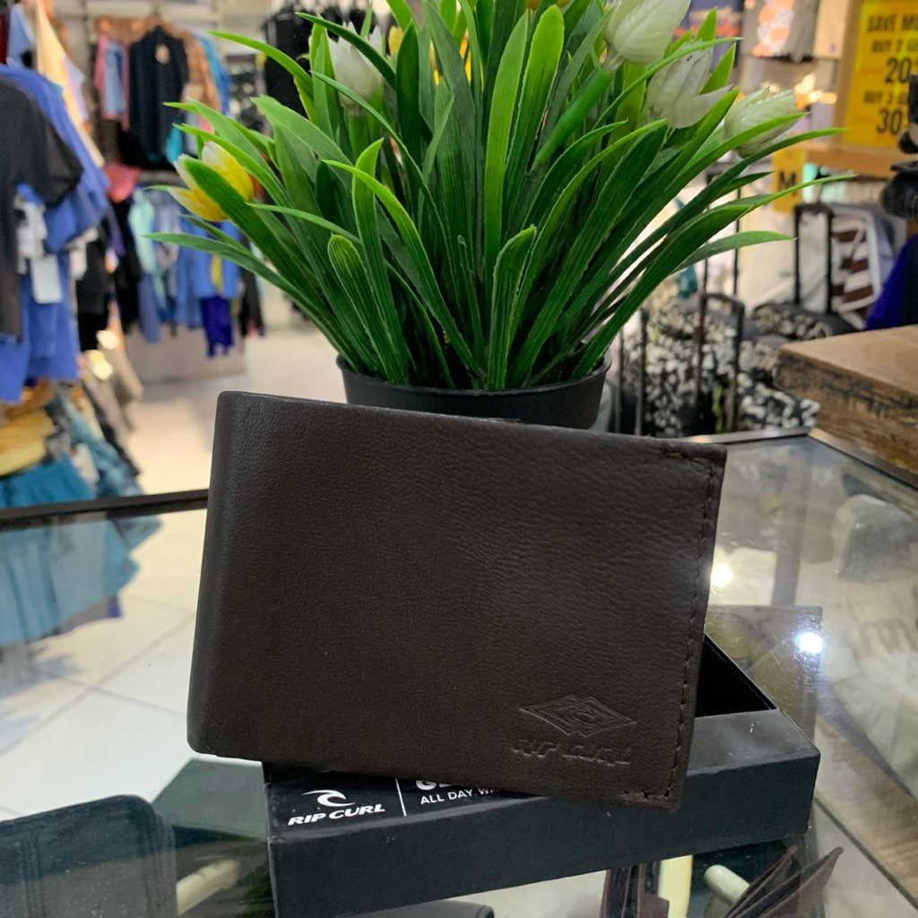 Dompet Ripcurl S24 Quest Emboss Brown Slim