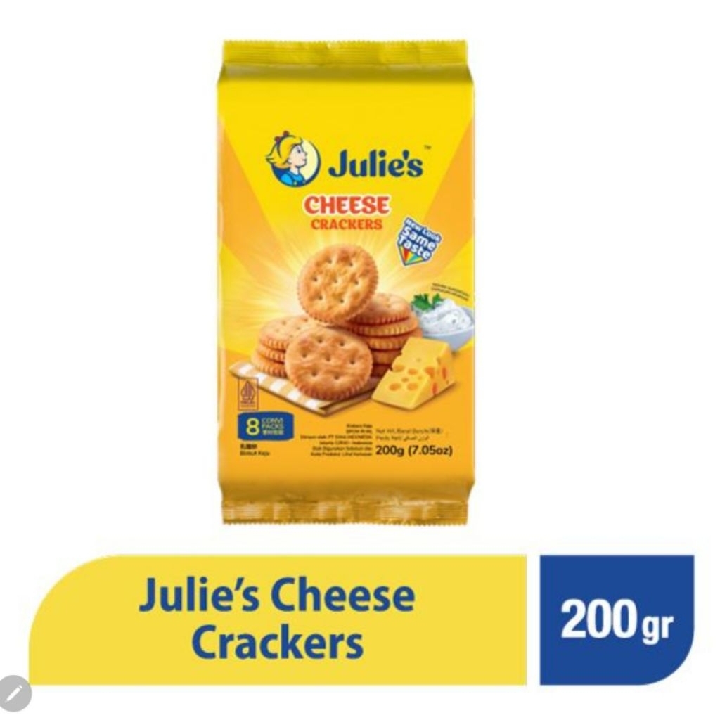 

Julie's Cheese Crackers 200 gr