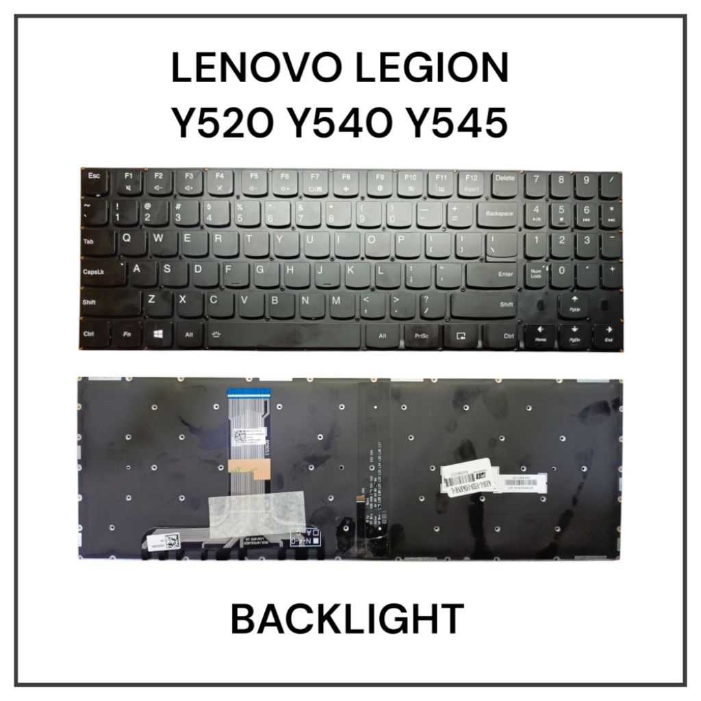KEYBOARD LEGION Y520 Y530 Y545 Y540 BACKLIGHT